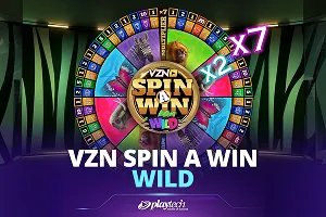 VZN Spin A Win Wild - BEERSLOT365